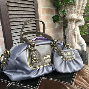 COACH Amanda Mini Satchel with coin purse
